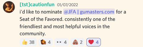 JFA - Cautionfun nomination for council of the Mortals