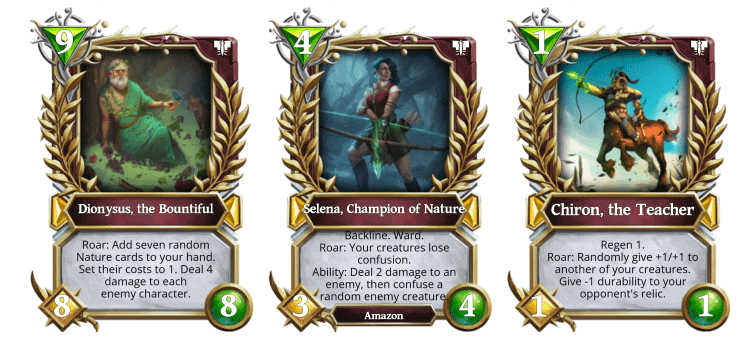 Best Divine Order Cards - Nature - GU Masters