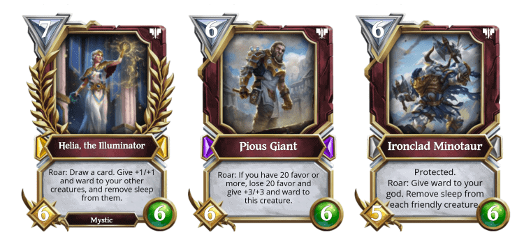 Best Divine Order Cards - Neutral - GU Masters